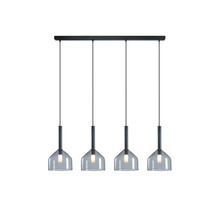 Artcraft AC11954BK - Kali Collection 4-Light Island/Pool Table Black
