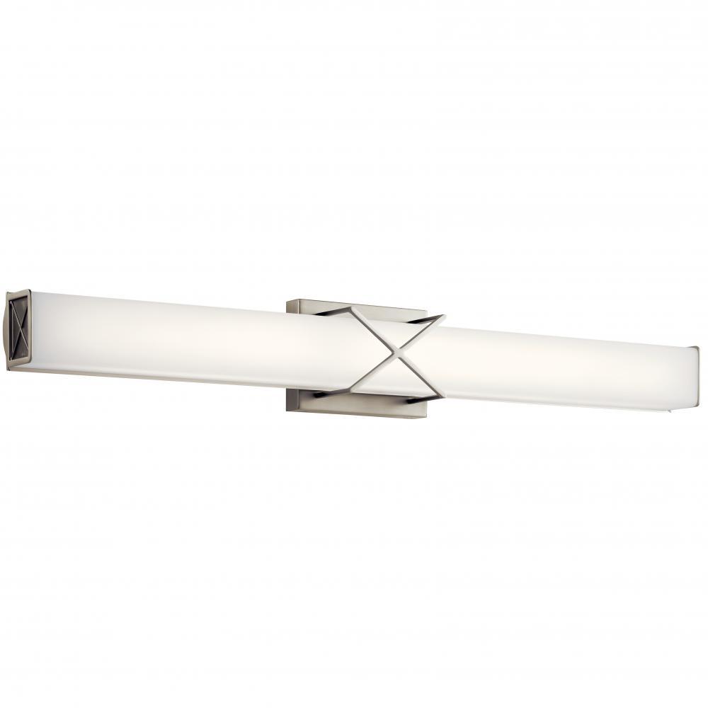 Trinsic 32" LED Vanity Light Nickel