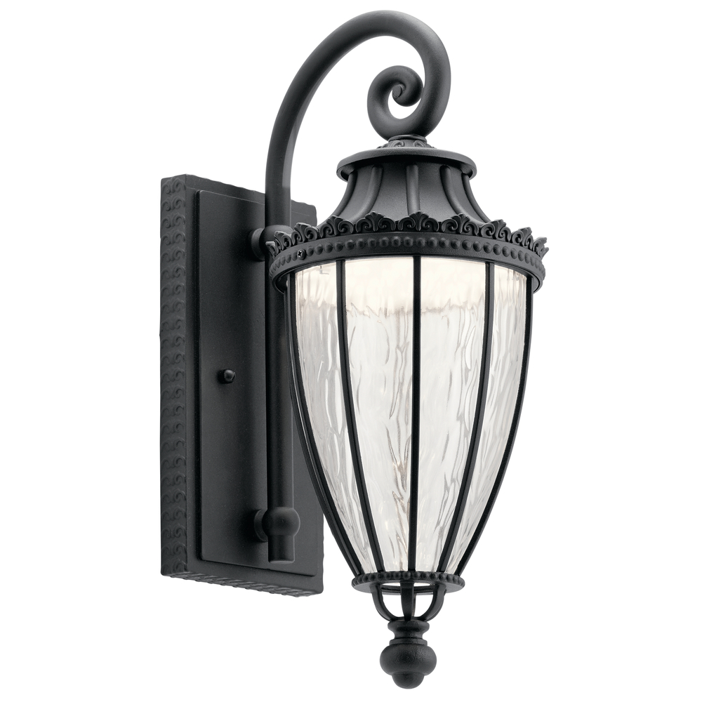 Wakefield 17.75" LED Wall Light Textured Black