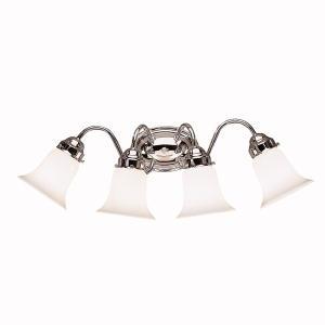 25" 4 Light Vanity Light Chrome
