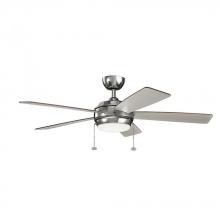 Kichler 330174PN - Starkk LED 52" Fan Polished Nickel