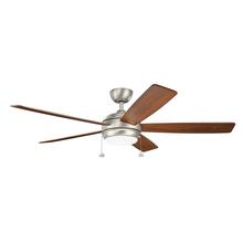 Kichler 330180NI - Starkk LED 60" Fan Brushed Nickel