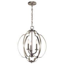 Kichler 42140NI - Voleta 20.75" 3 Light Pendant Brushed Nickel