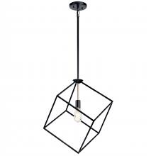 Kichler 42525BK - Cartone 1 Light Pendant Black