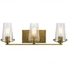 Kichler 45297NBR - Alton 3 Light Vanity Light Natural Brass