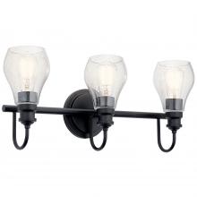 Kichler 45392BK - Greenbrier 3 Light Vanity Light Black