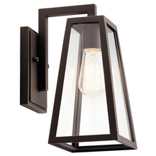 Kichler 49330RZ - Delison 11.5" 1 Light Wall Light Rubbed Bronze