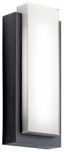 Kichler 49557BKLED - Dahlia 19" LED Wall Light Architectural Black