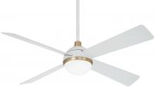 Minka-Aire F623L-WHF/SBR - Orb - LED 54" Ceiling Fan
