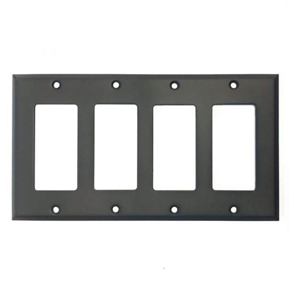 Quadruple Ground Fault Wall Plate