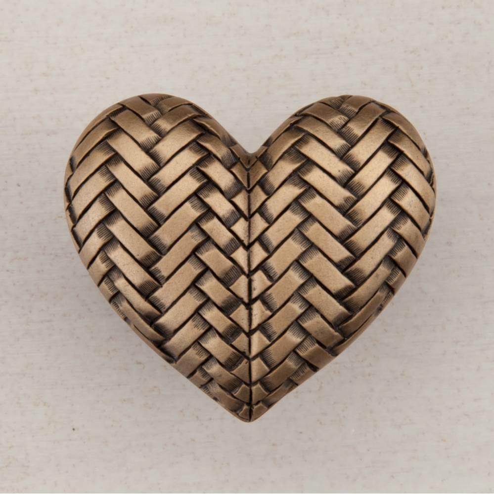 WOVEN HEART 1-1/2'' X 1-3/4''