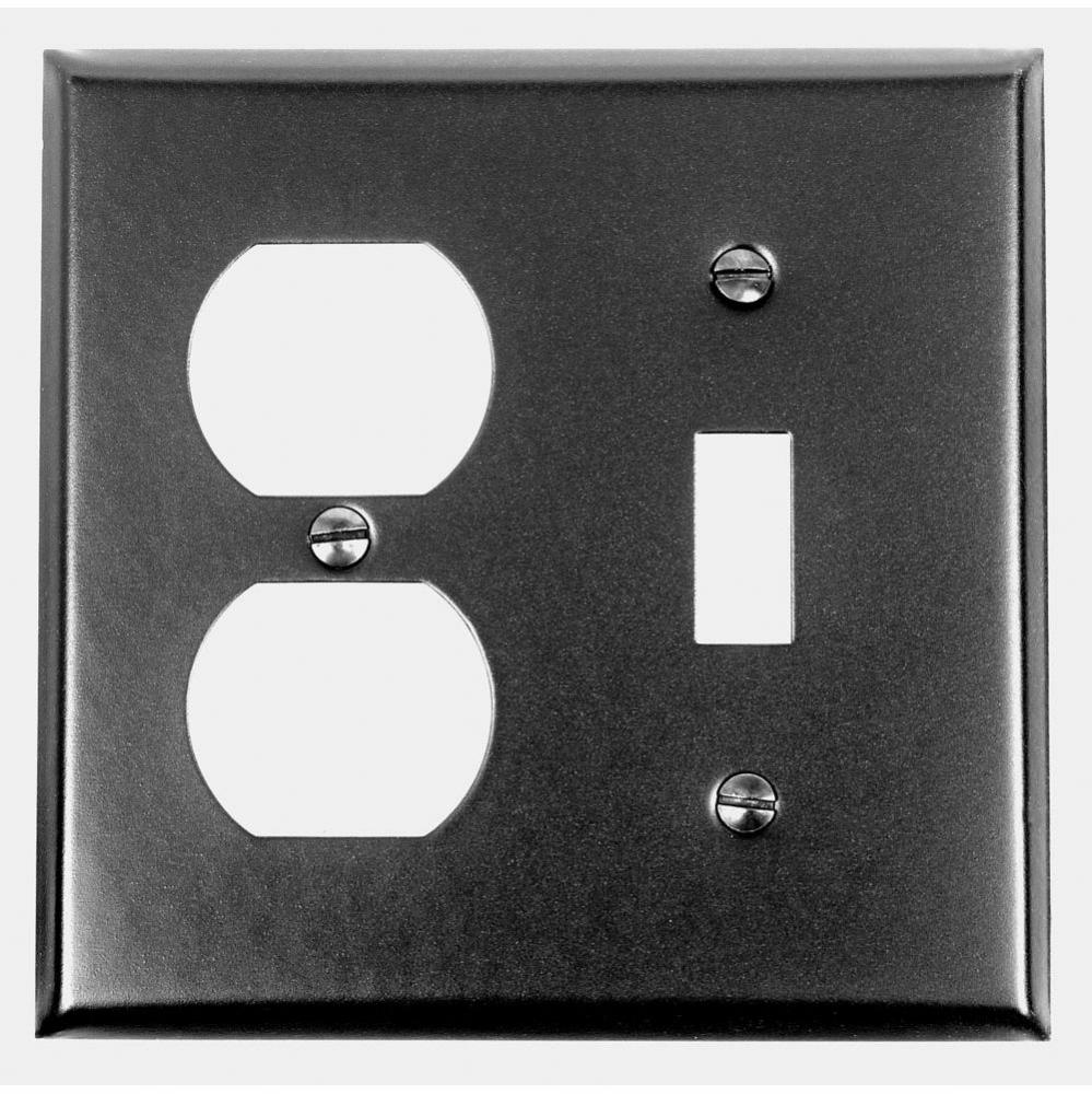 Duplex Wall Plate  1/Toggle