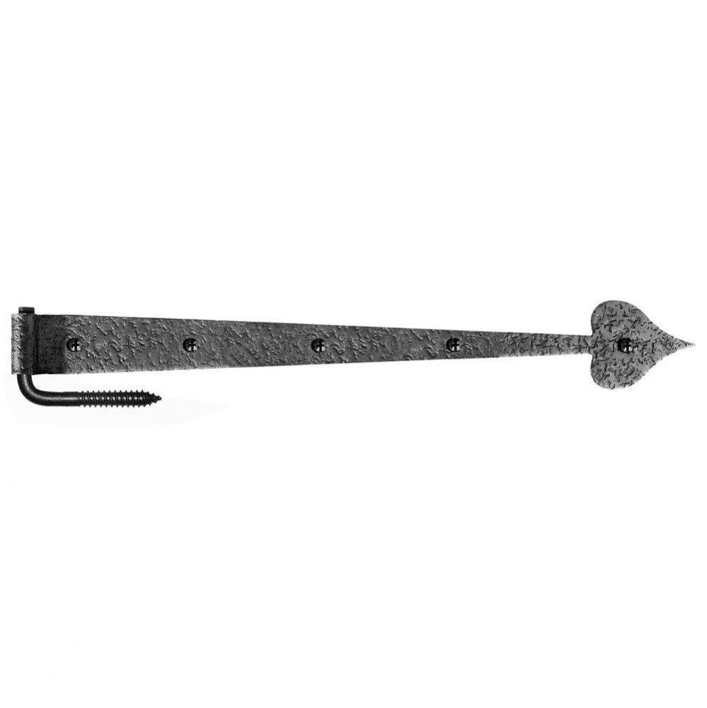 20-1/2'' Heart Gate Hinge w/Pintle
