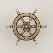 Acorn Manufacturing DPCAP - SHIP''S WHEEL 1-3/4'' X 1-3/4''