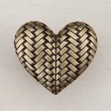 Acorn Manufacturing DQJAP - WOVEN HEART 1-1/2'' X 1-3/4''