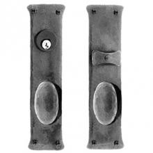 Acorn Manufacturing IUFBI - Greenwich Double Knob Mortise Lock Set, Black