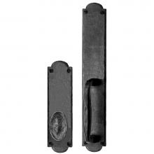 Acorn Manufacturing IW2BD - Oregon Handle And Knob Dummy Set, Black