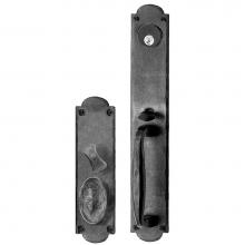 Acorn Manufacturing IW2BI - Oregon Handle And Knob Set, Black