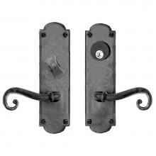 Acorn Manufacturing IW3BI - Oregon Double Lever Mortise Lock Set, Black