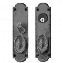 Acorn Manufacturing IW4BI - Oregon Double Knob Mortise Lock Set, Black