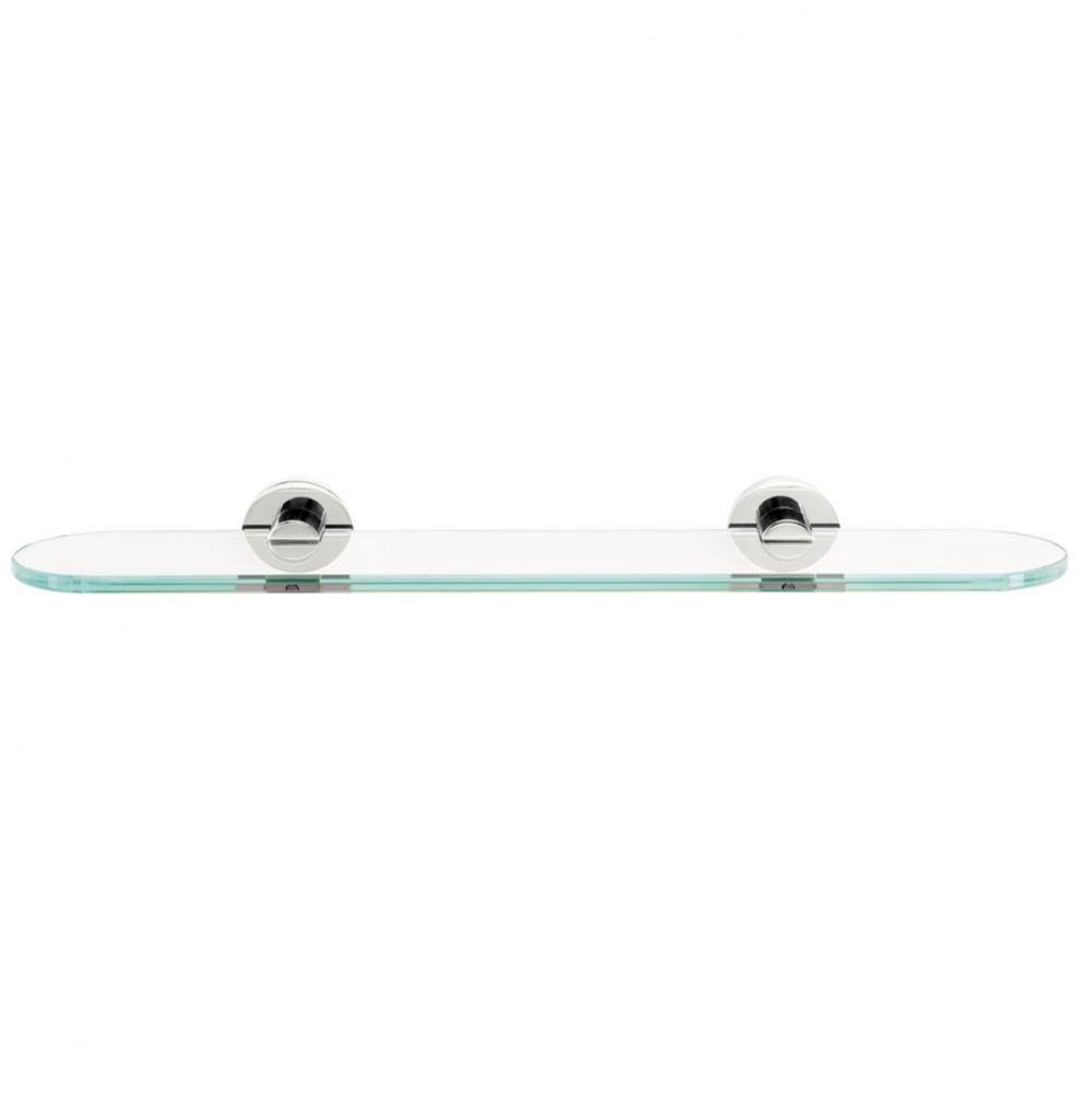 18'' Glass Shelf W/Brackets