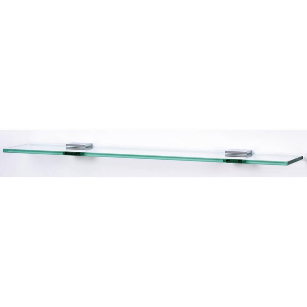 18'' Glass Shelf W/Brackets