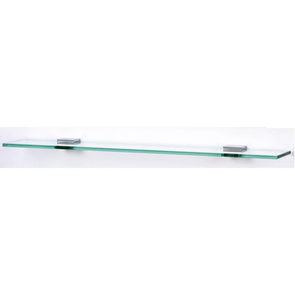 24'' Glass Shelf W/Brackets