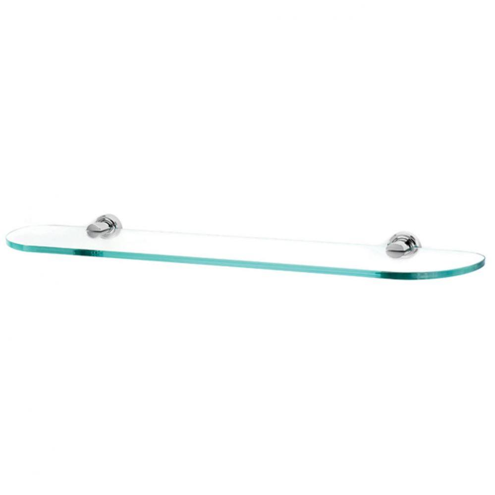 24'' Glass Shelf W/Brackets