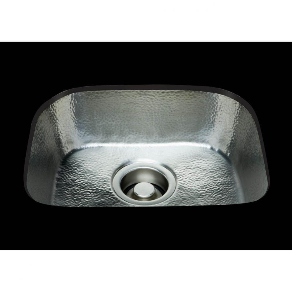 D-Bowl Prep Sink Hammertone Pattern, Undermount and Drop In