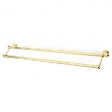 Alno A6625-30-PB/NL - 30'' Double Towel Bar
