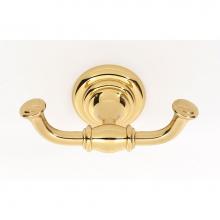 Alno A6784-PB/NL - Double Robe Hook