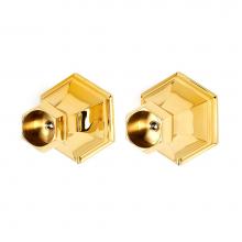 Alno A7746-PB - Shower Rod Brackets Only