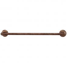 Alno A8220-24-RSTBRZ - 24'' Towel Bar