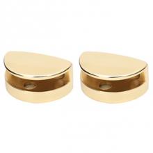 Alno A8950-PB - Glass Shelf Brackets Only