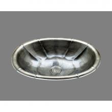 Alno B1318L.WC - Oval Shaped Lavatory, Louis Xv Pattern, Drop In