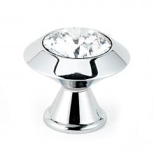 Alno C214-CLR/PC - 1 1/4'' Crystal Knob
