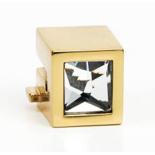 Alno C2671-PB/NL - Square Crystal Post Only Sq16.0Mm