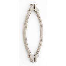 Alno G1476-8-SN - 8'' Back To Back Glass Door Pull