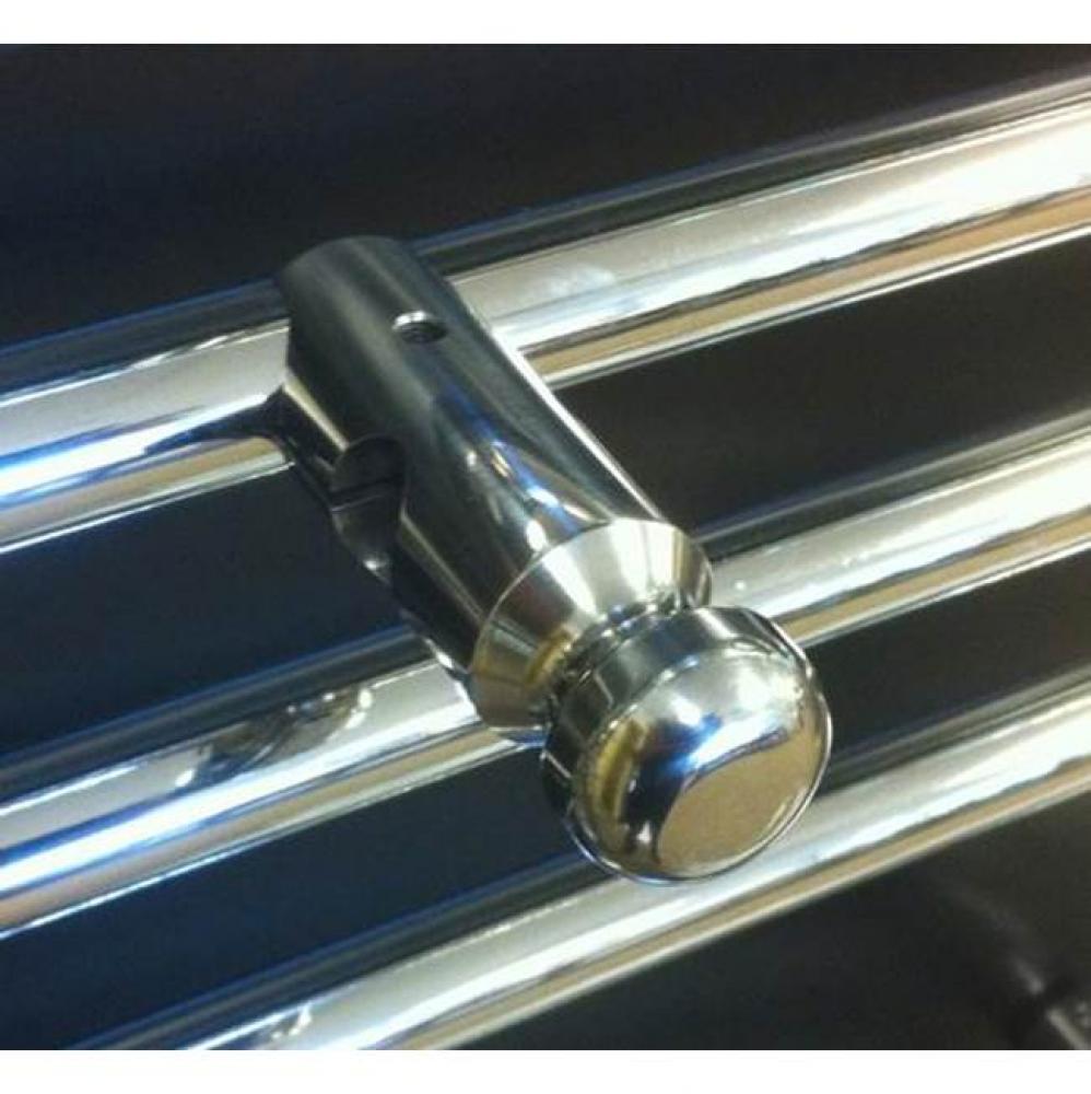 Antus Bathrobe Hanger - Polished