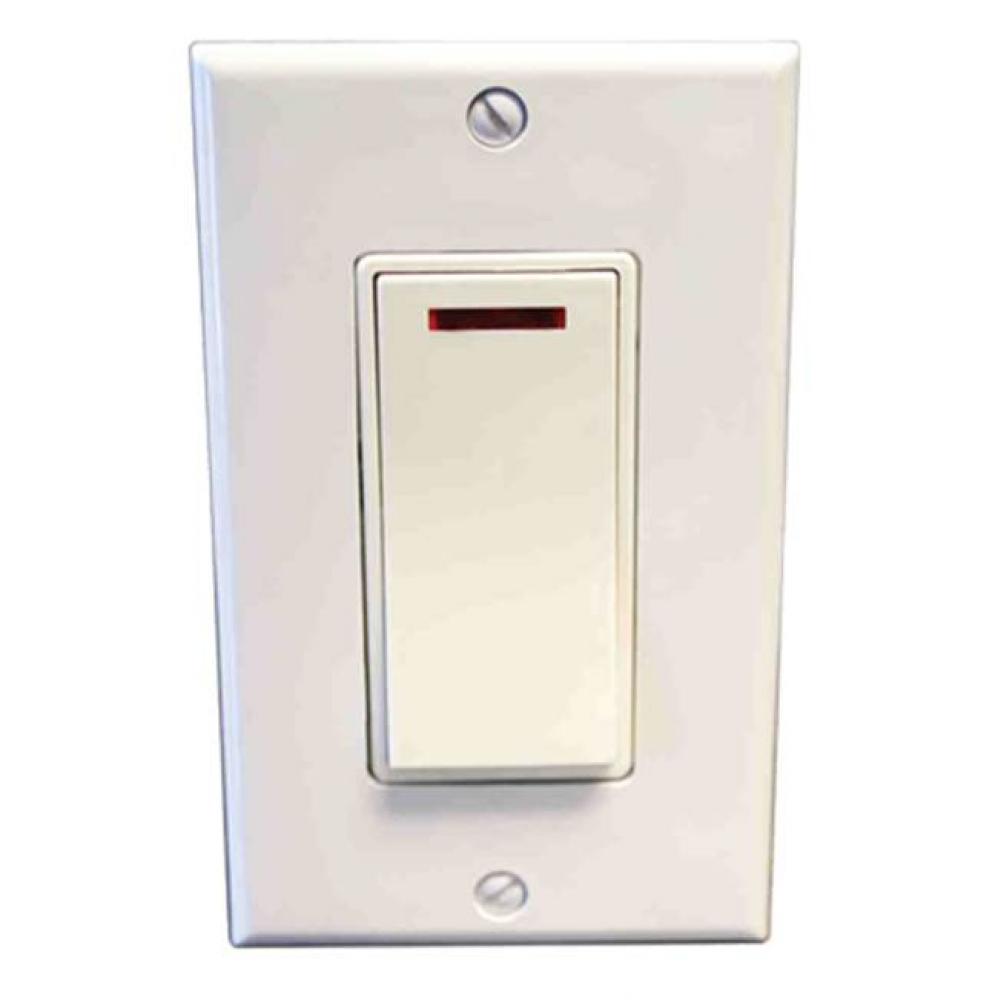 Amba Pilot Light Switch - Almond