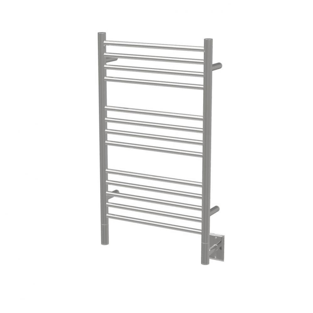Jeeves Model C Straight 24'' Wide 13 Bar Hardwired Towel Warmer in Polished