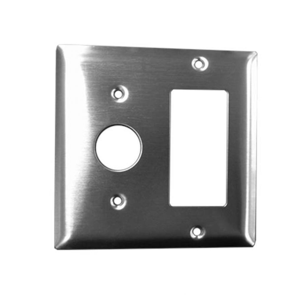 Amba Double Gang Plate in Oil Rubbed Bronze