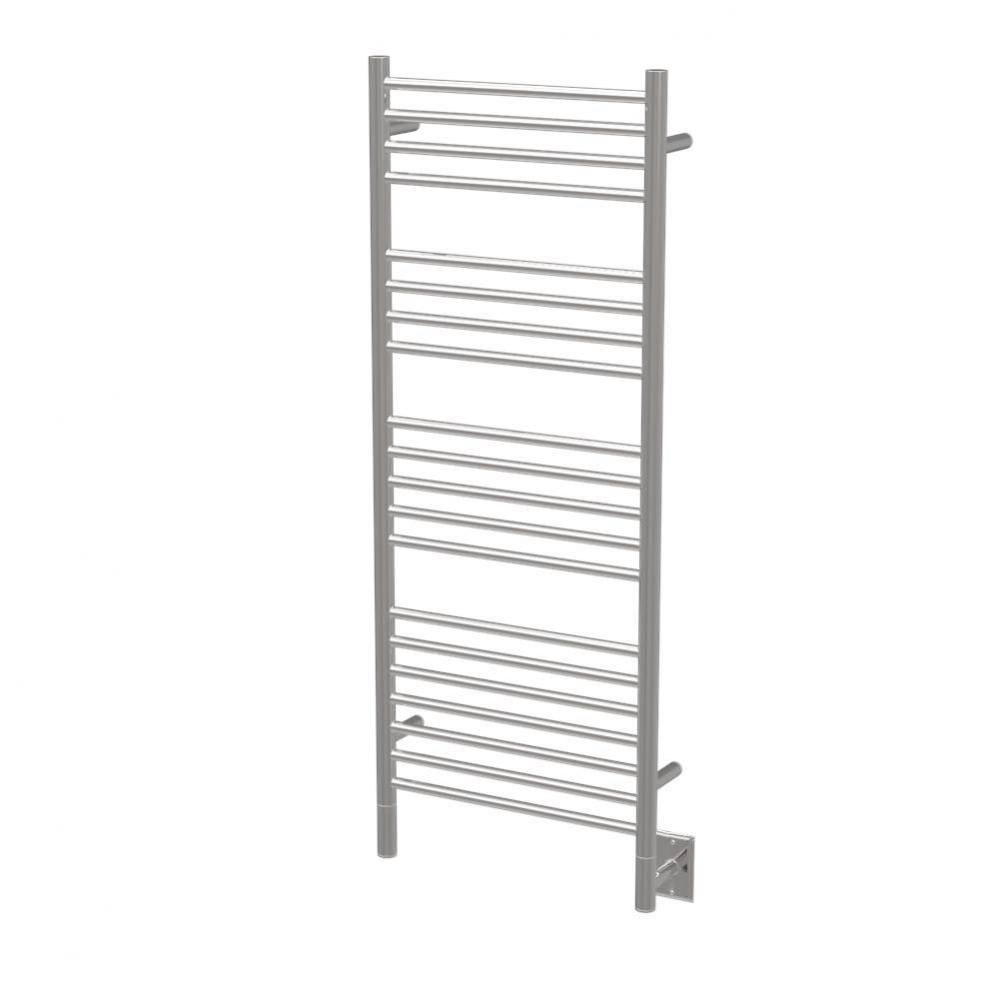 Jeeves Model D Straight 20 Bar Hardwired Towel Warmer in Polished