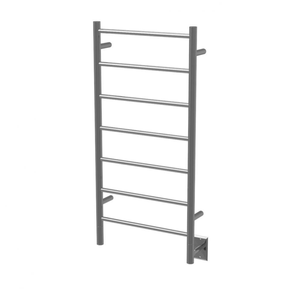 Jeeves Model F Straight 7 Bar Hardwired Drying Rack in Brushed