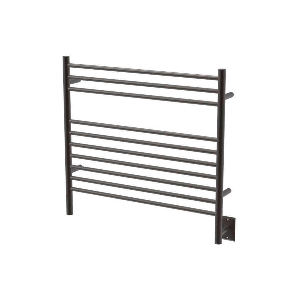 Jeeves Model K Straight 10 Bar Hardwired Towel Warmer in Oil Rubbed Bronze