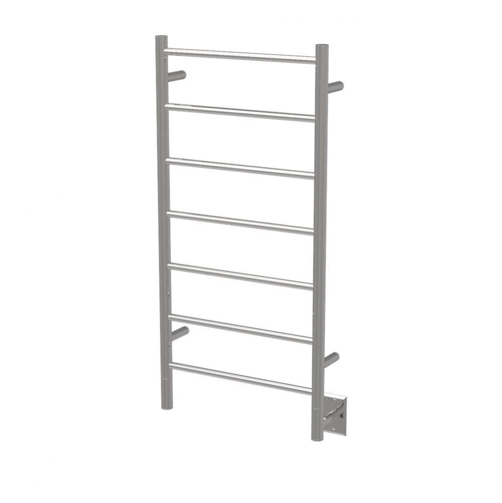 Jeeves Model F Straight 7 Bar Hardwired Drying Rack in Polished