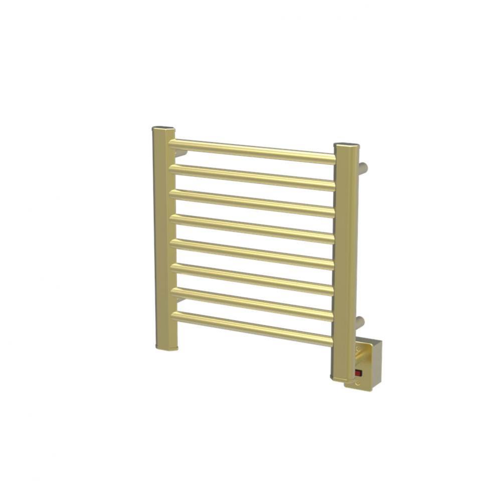 Amba Sirio 21-3/8-Inch x 21-1/2-Inch Towel Warmer, Satin Brass