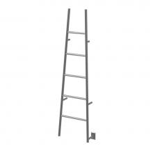 Amba Products ASB - Jeeves Model A Ladder 5 Bar Hardwired Drying Rack in Brushed