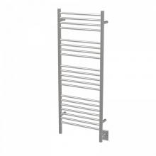 Amba Products DSP-12 - Jeeves Model D Straight 12'' Wide 20 Bar Hardwired Towel Warmer in Polished