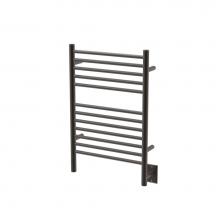 Amba Products ESO-12 - Jeeves Model E Straight 12'' Wide 12 Bar Hardwired Towel Warmer in Oil Rubbed Bronze